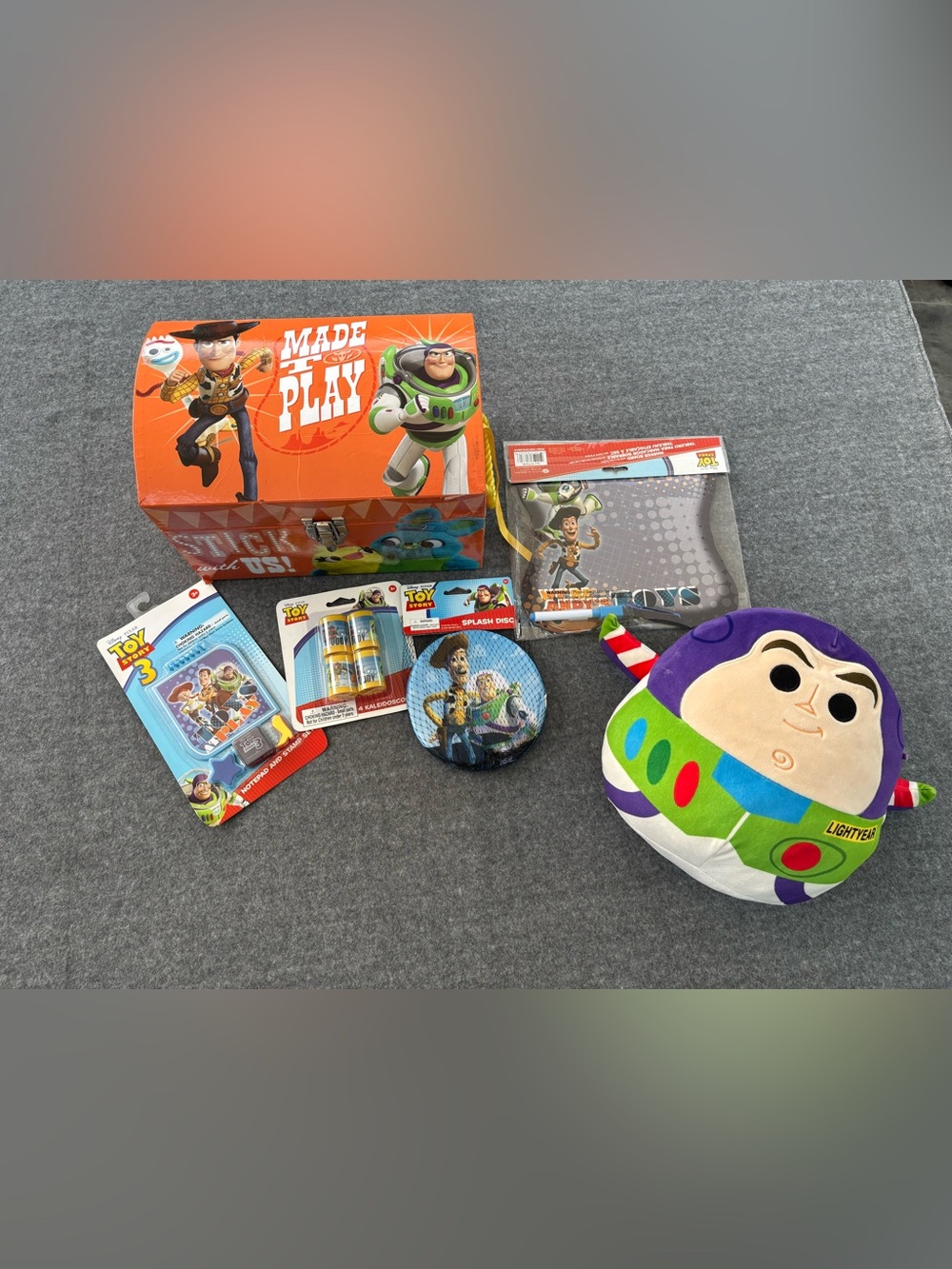 Disney Toy Story activity bundle with toy box